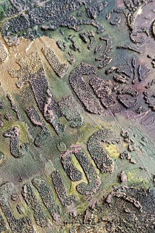 Reusable plastic stencil for decoration, scrapbooking, decoupage 'ScrapEgo' / numbers / SETR141