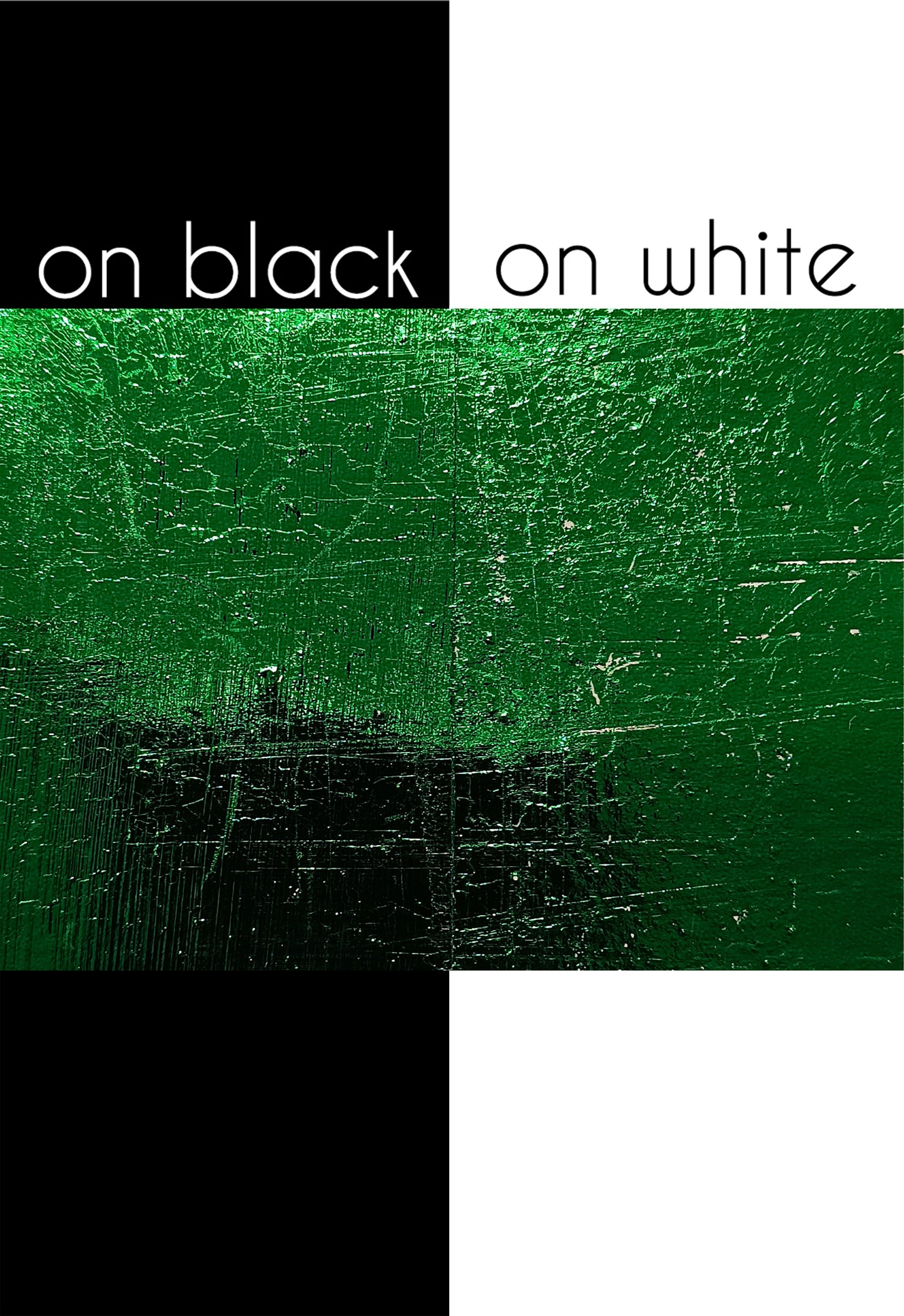 Foil transfer sheet 'Green' 60x60cm