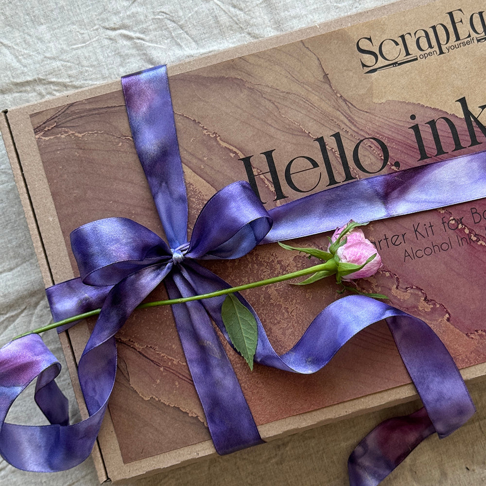 Alcohol inks starter kit 'Hello, inks!' #COLOR