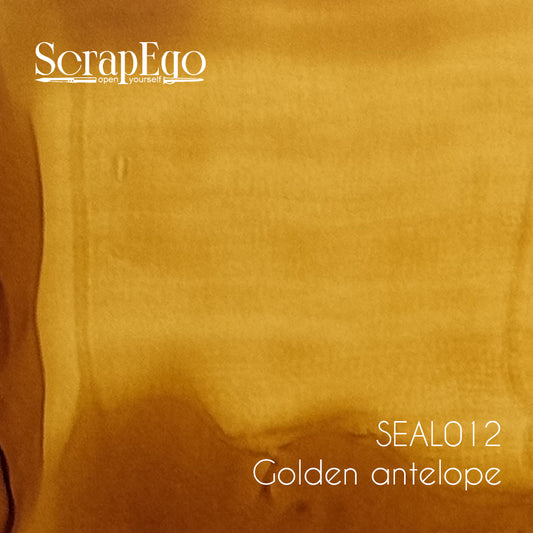 Alcohol ink 'Golden antelope'