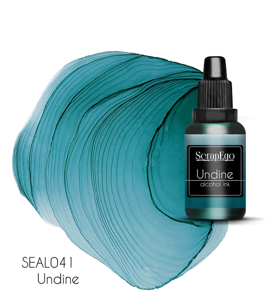 Alcohol ink 'Undine'
