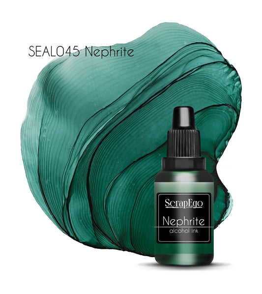 Alcohol ink 'Nephrite'