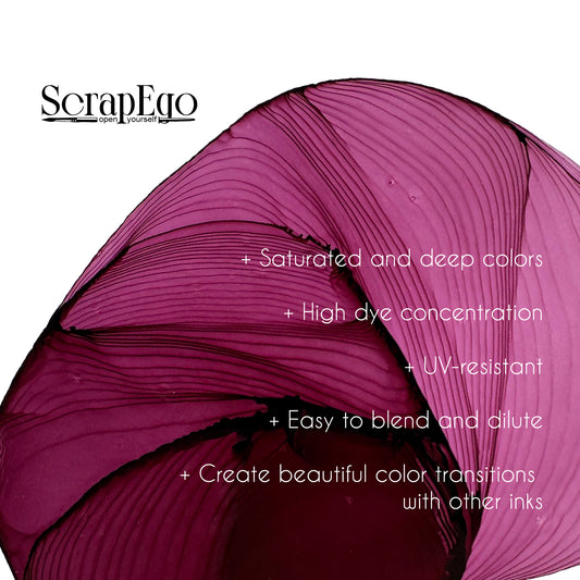 Alcohol ink 'Lolita'