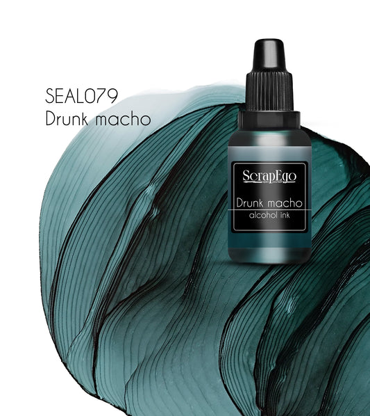 Alcohol ink 'Drunk mucho'