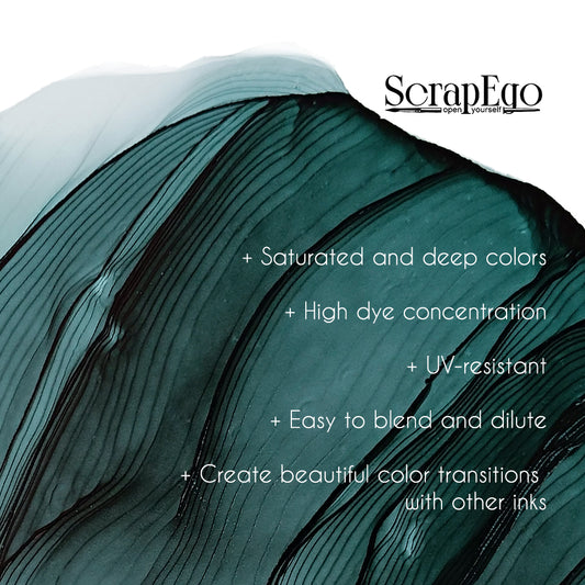 Alcohol ink 'Drunk mucho'