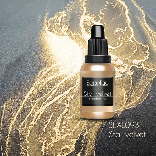 Alcohol ink 'Star velvet'