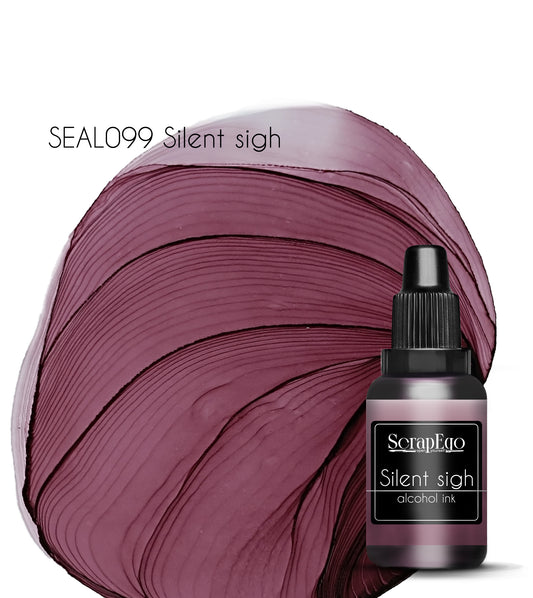Alcohol ink 'Silent sigh'