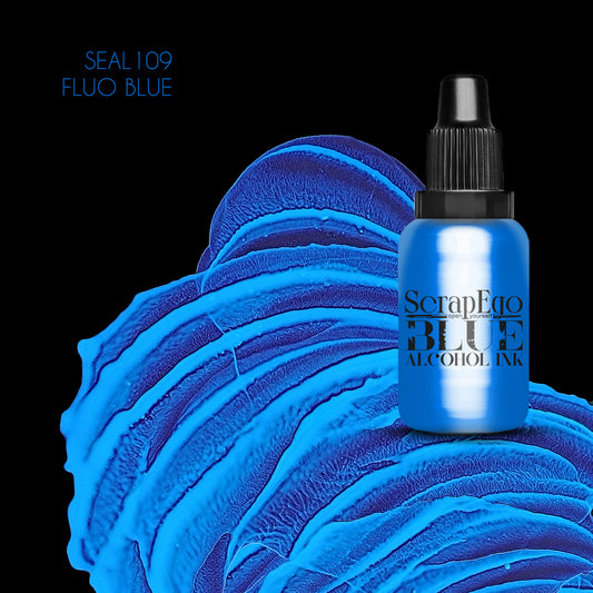 Alcohol ink 'FLUO BLUE'