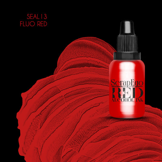 Alcohol ink 'FLUO RED'