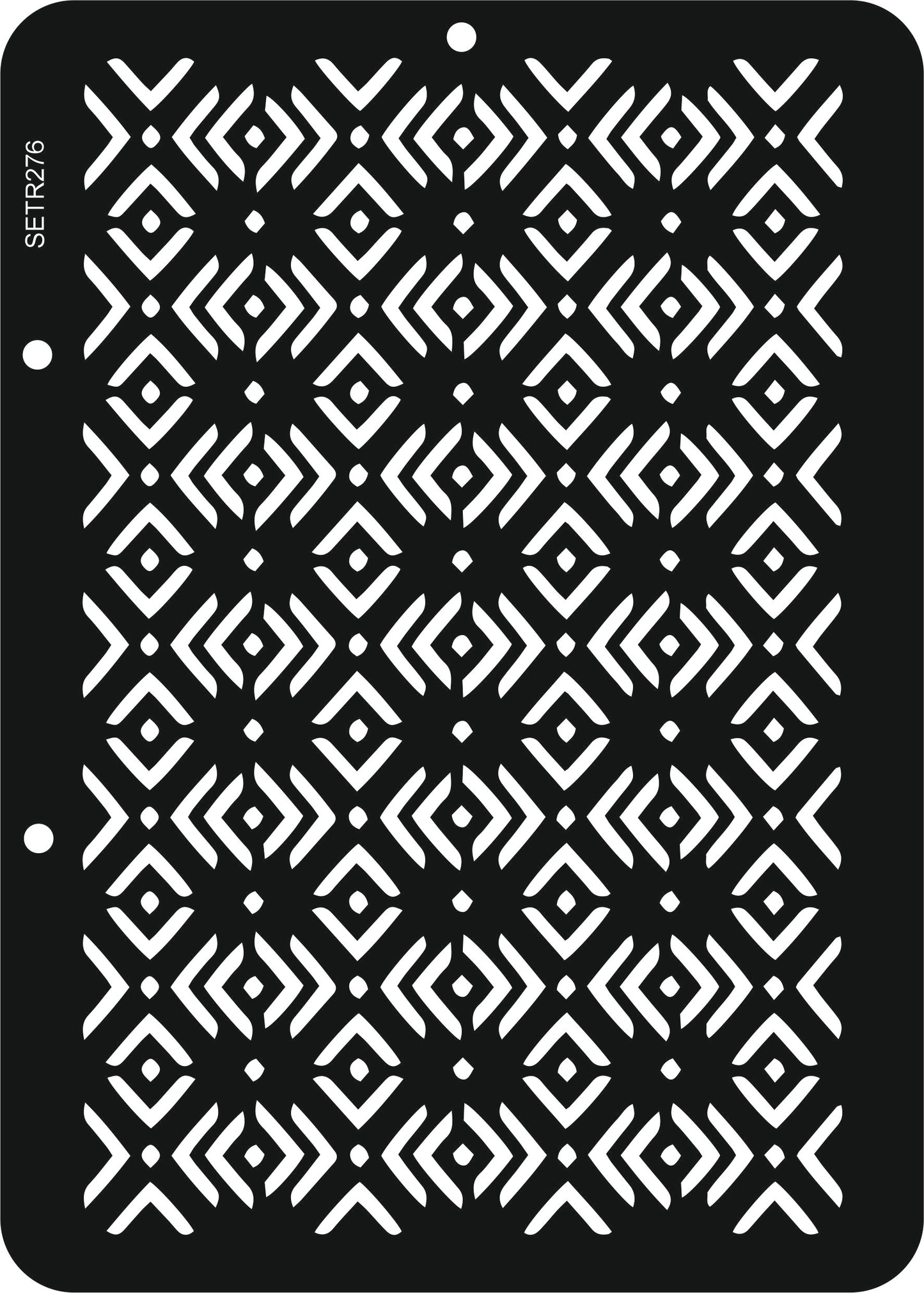 Reusable plastic stencil for decoration, scrapbooking, decoupage 'ScrapEgo' / background / SETR275