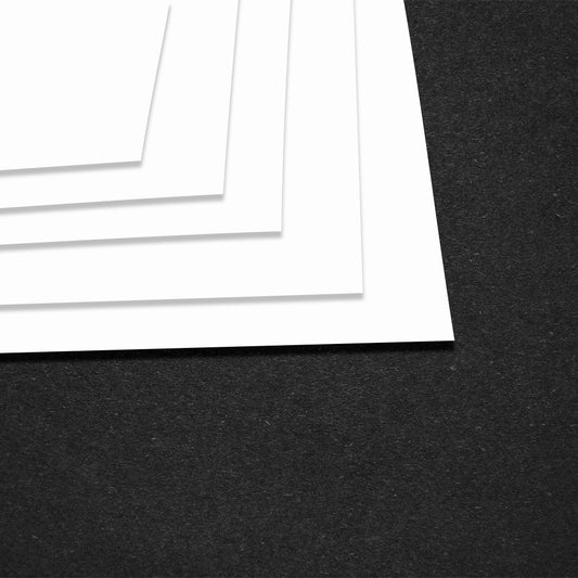 White plastic for alcohol inks