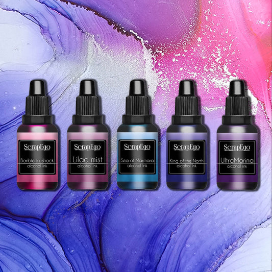 🎨 Alcohol Inks – Where to Start and What to Choose as a Beginner?