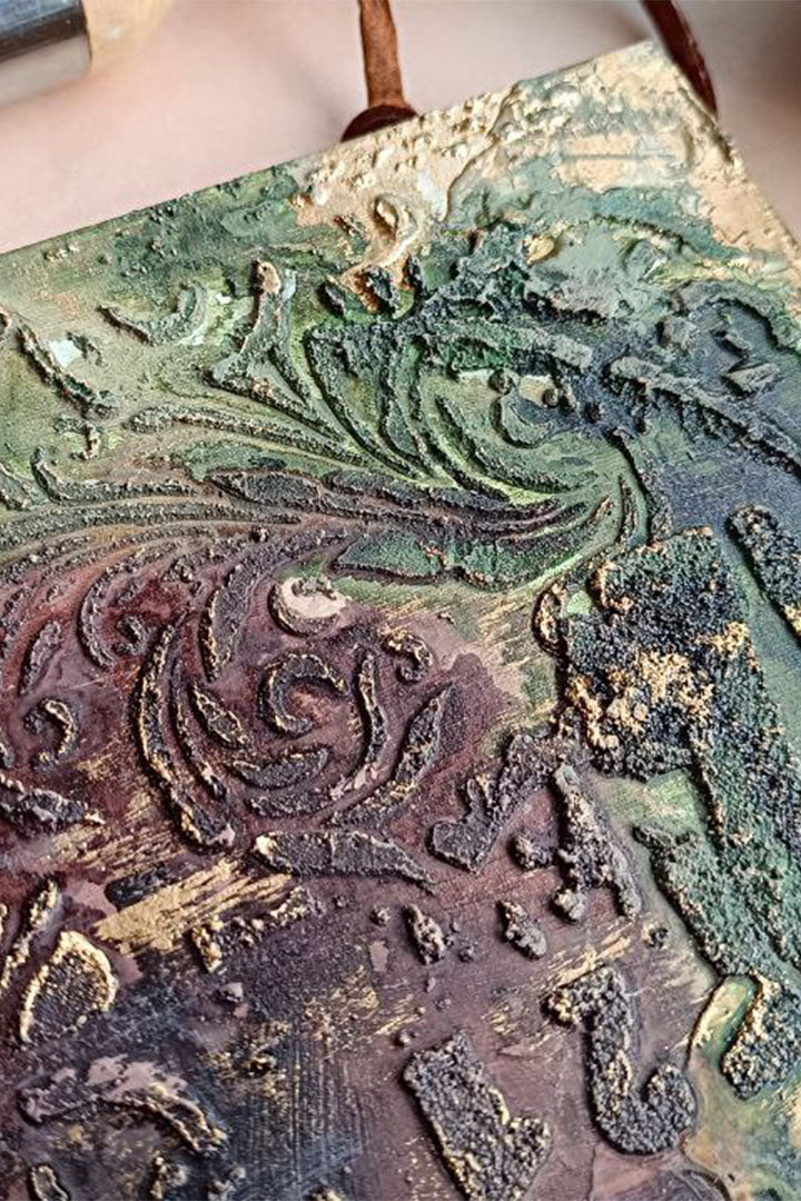 Reusable plastic stencil for decoration, scrapbooking, decoupage 'ScrapEgo' / steampunk watch / SETR169