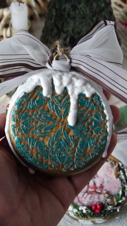 Reusable plastic stencil for decoration, scrapbooking, decoupage 'ScrapEgo' / background artdeco / SETR68