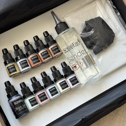 Alcohol inks starter kit 'Hello, inks!' #MIXETIVE