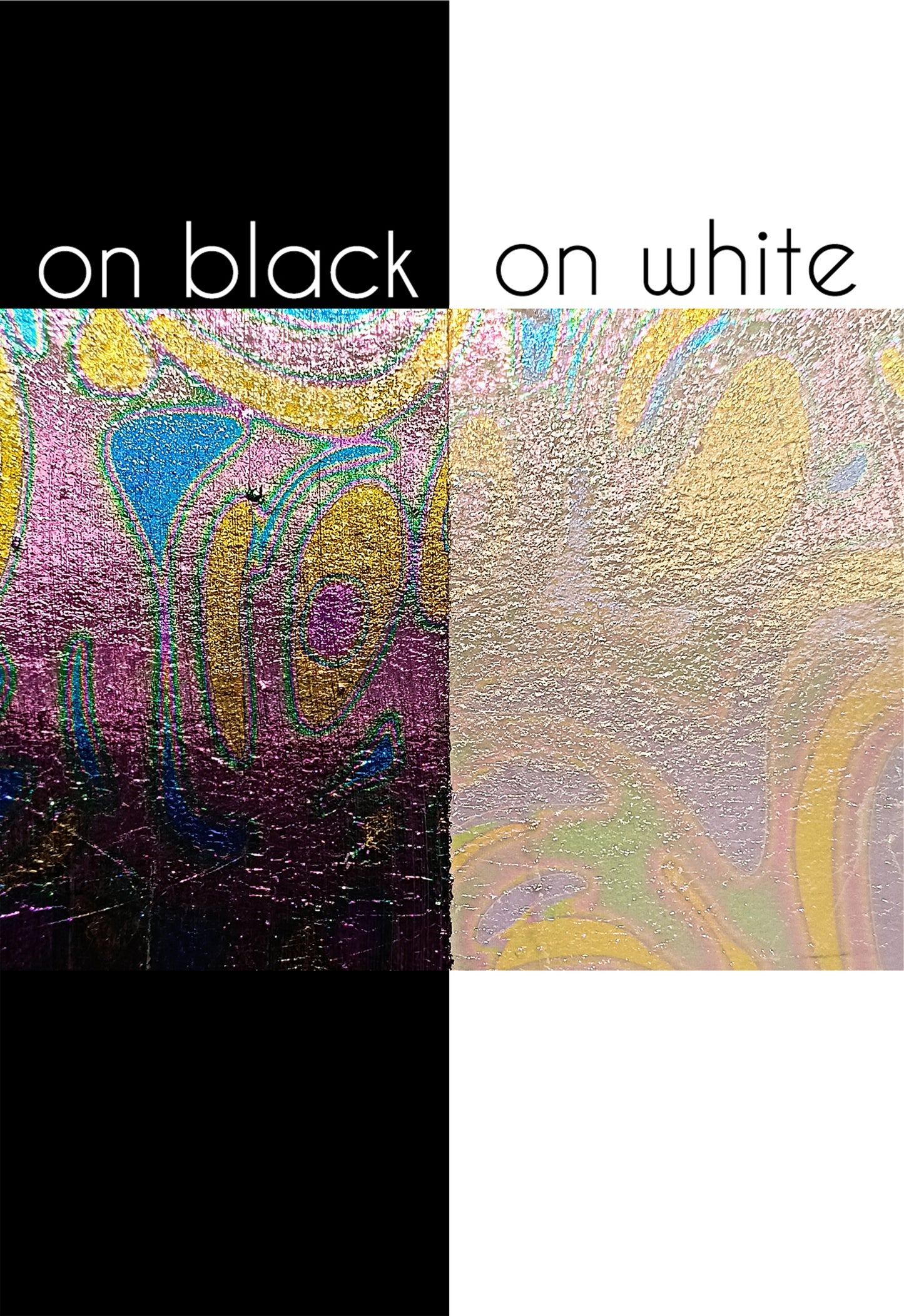 Foil transfer sheet 'Pearl Ornament' 60x60cm