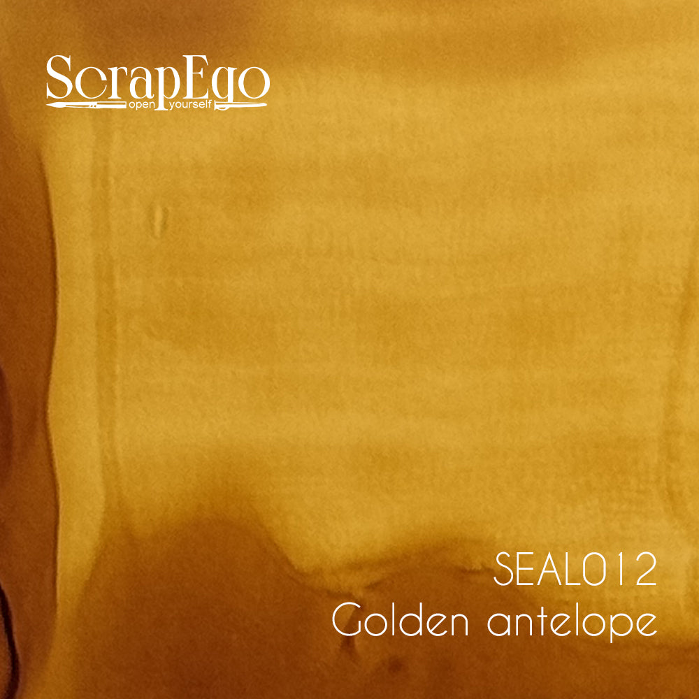 Alcohol ink 'Golden antelope'