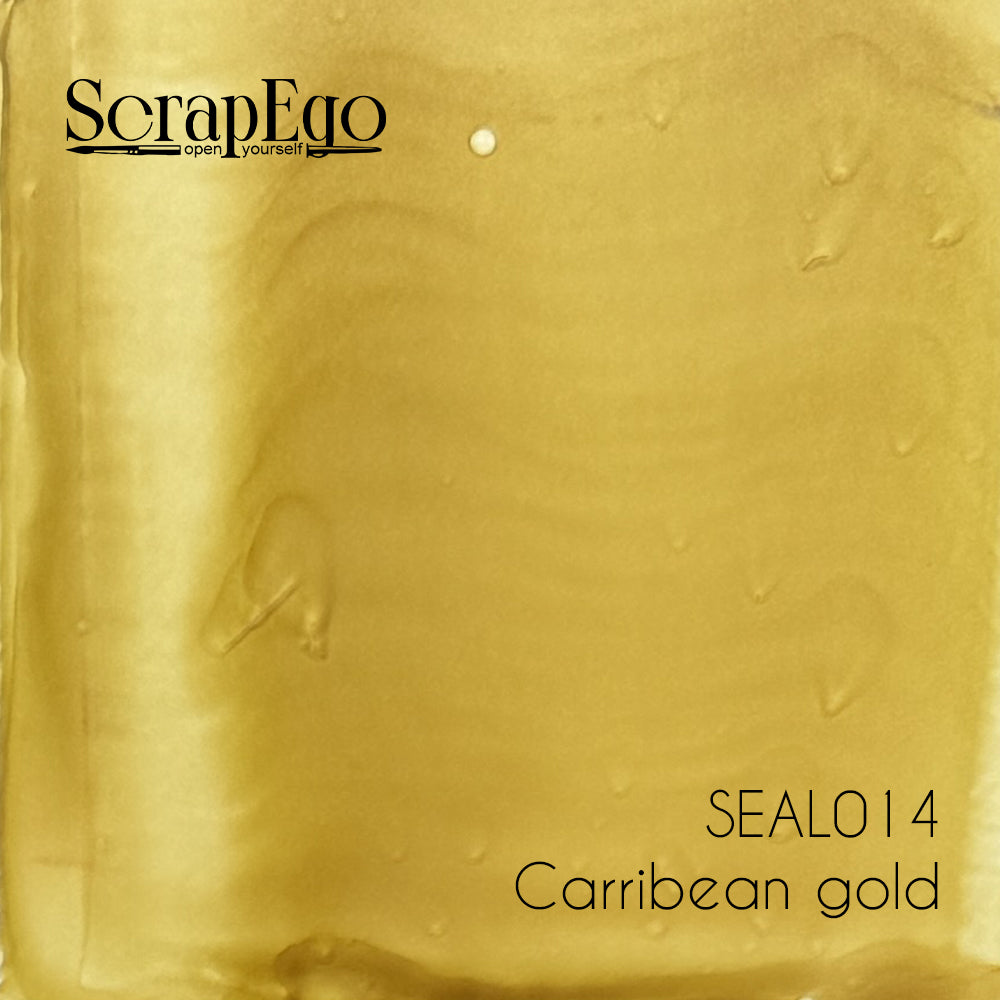 Alcohol ink 'Carribean gold'