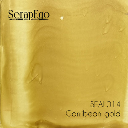 Alcohol ink 'Carribean gold'