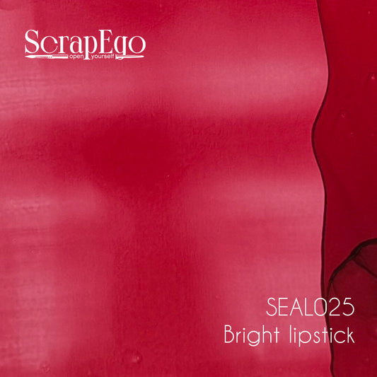 Alcohol ink 'Bright lipstick'