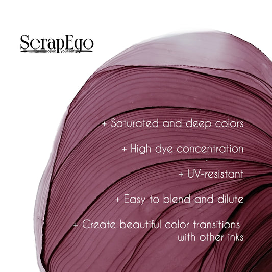 Alcohol ink 'Silent sigh'