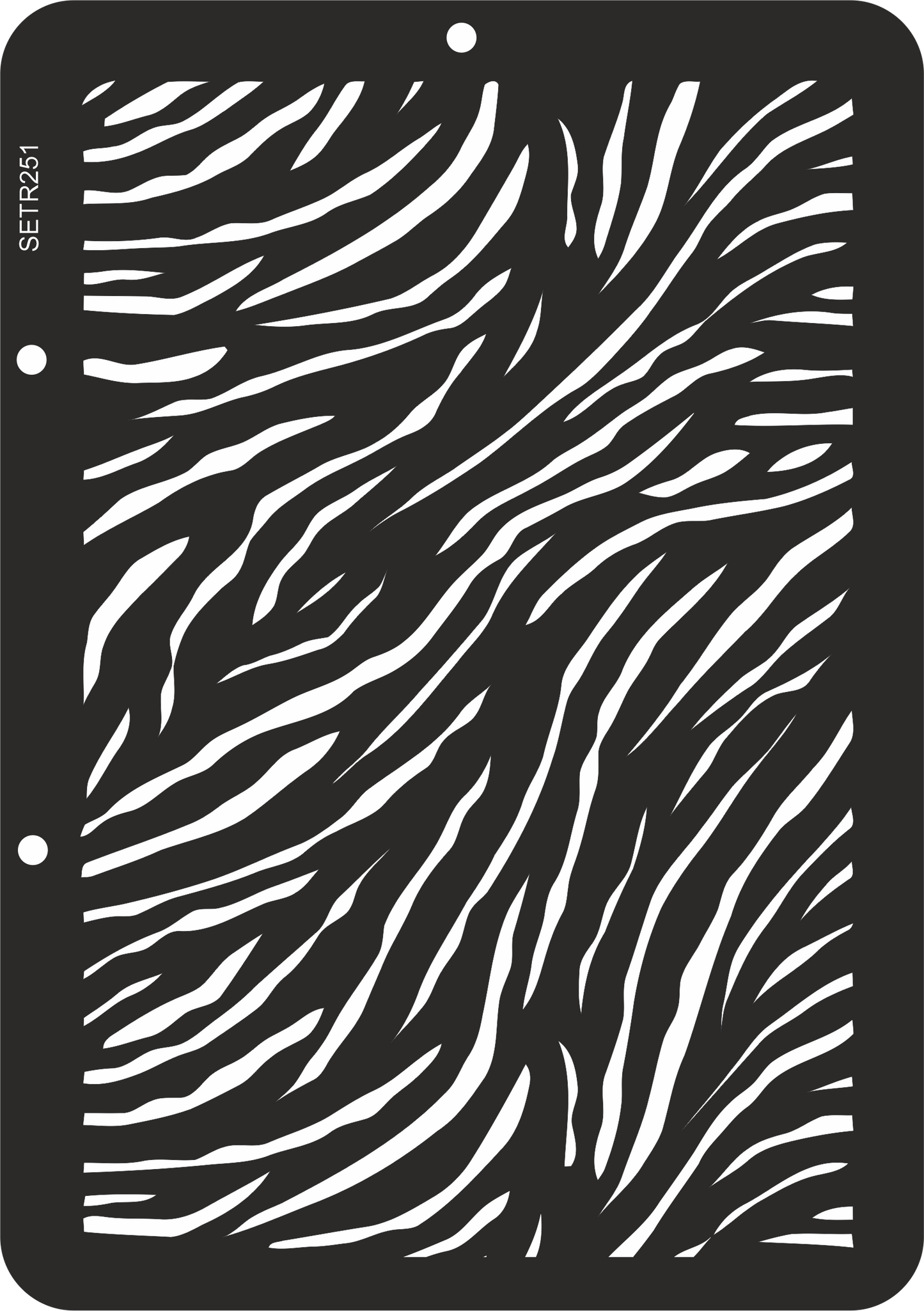 Reusable plastic stencil for decoration, scrapbooking, decoupage 'ScrapEgo' / textures / SETR251