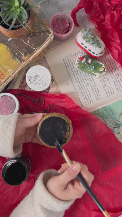 Reusable plastic stencil for decoration, scrapbooking, decoupage 'ScrapEgo' / background artdeco / SETR68