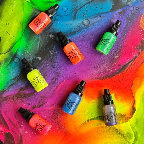 ScrapEgo Fluorescent Alcohol Inks