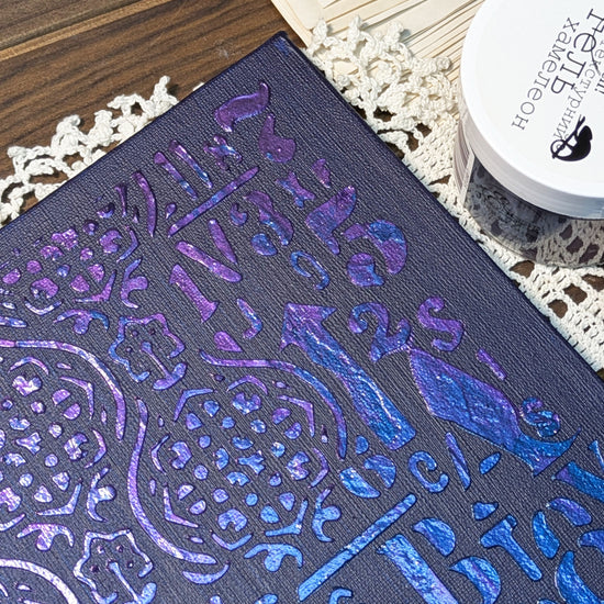 Reusable plastic stencil for decoration, scrapbooking, decoupage 'ScrapEgo' / background