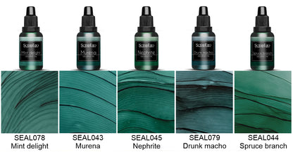 Zestaw tuszów alkoholowych mini 5 x 5ml 'ScrapEgo'